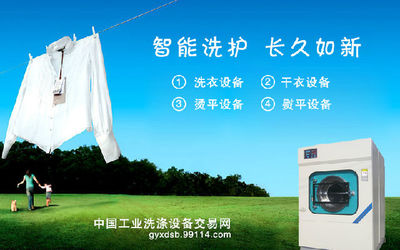 洗涤机械行业的新动向电子商务