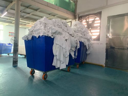 厂家直销 塑胶笼车 塑料手推车 洗涤厂酒店车队布草运输设备
